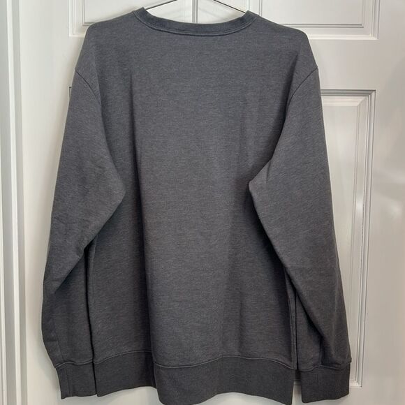 The North Face Gray Men's Sweatshirt size large never stop exploring - Picture 5 of 7